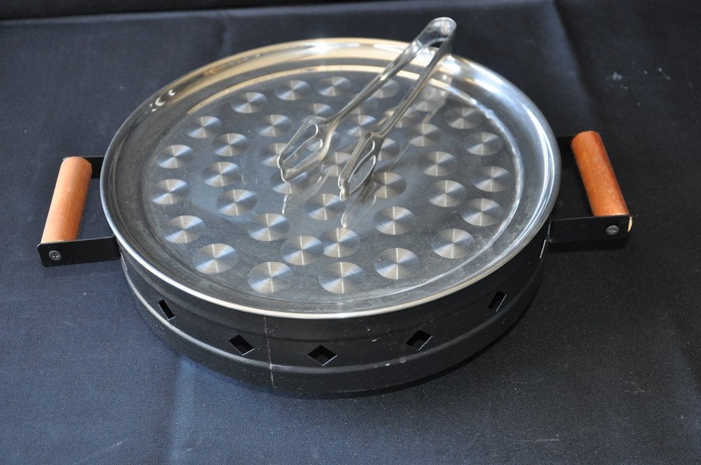 מגש לשמירה על החום למרכז שולחן