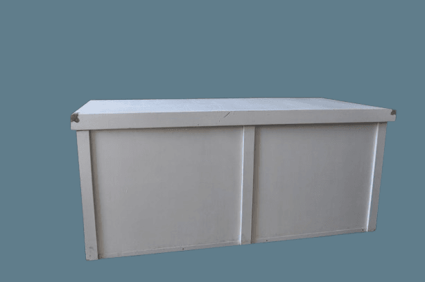 מזנון הגשה 2 על 80 בצבע לבן