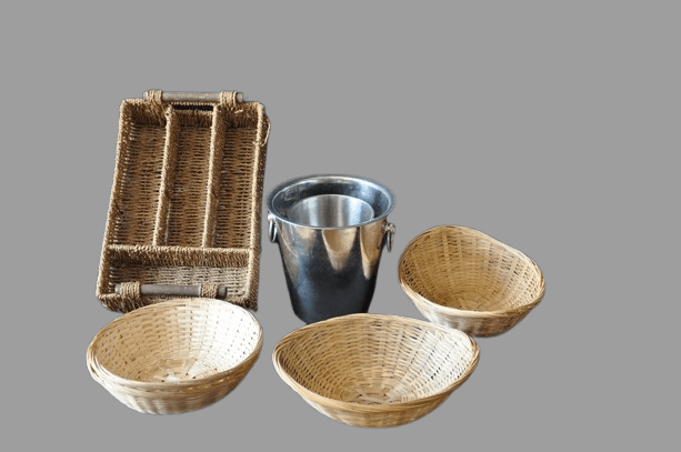 סלסלות בגדלים שונים